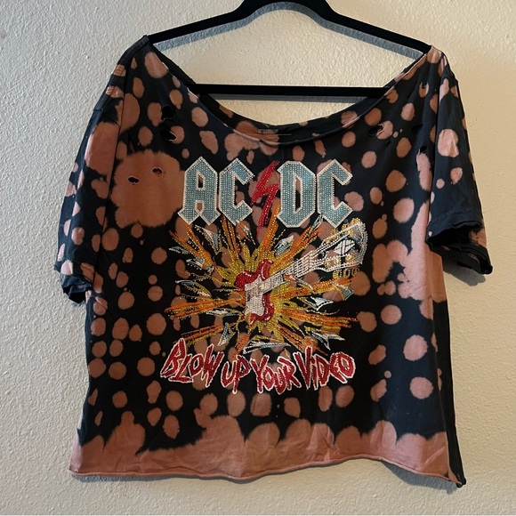 AC/DC Graphic T-Shirt size XL from Buckle - Picture 1 of 4